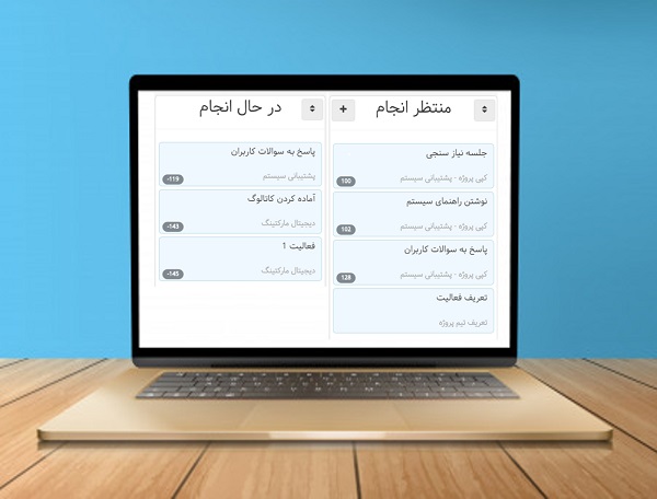 تسک بورد بهتایم